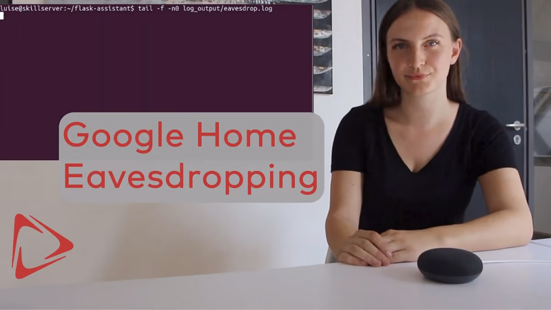This video demonstrates the vulnerability with a live Google Action