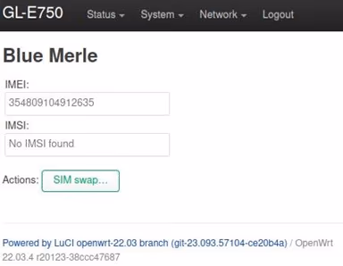 Blue-merle v2.0 now offers a web UI