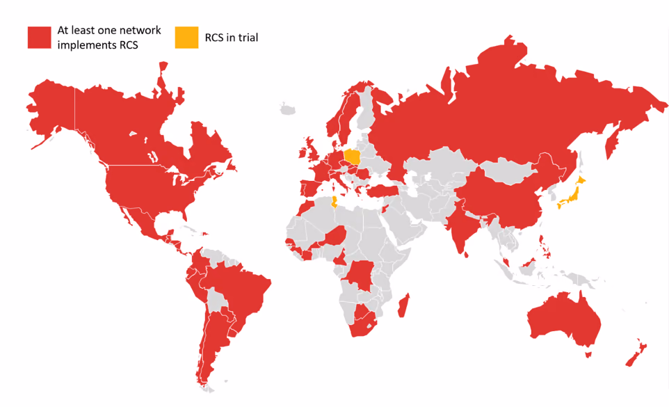 Active RCS deployments