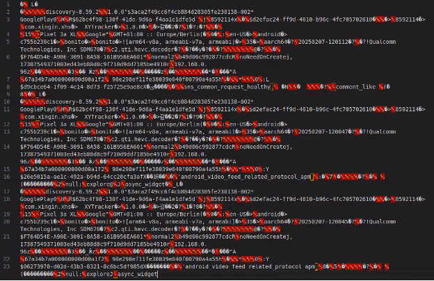 Gzip data sent to /api/collect endpoint